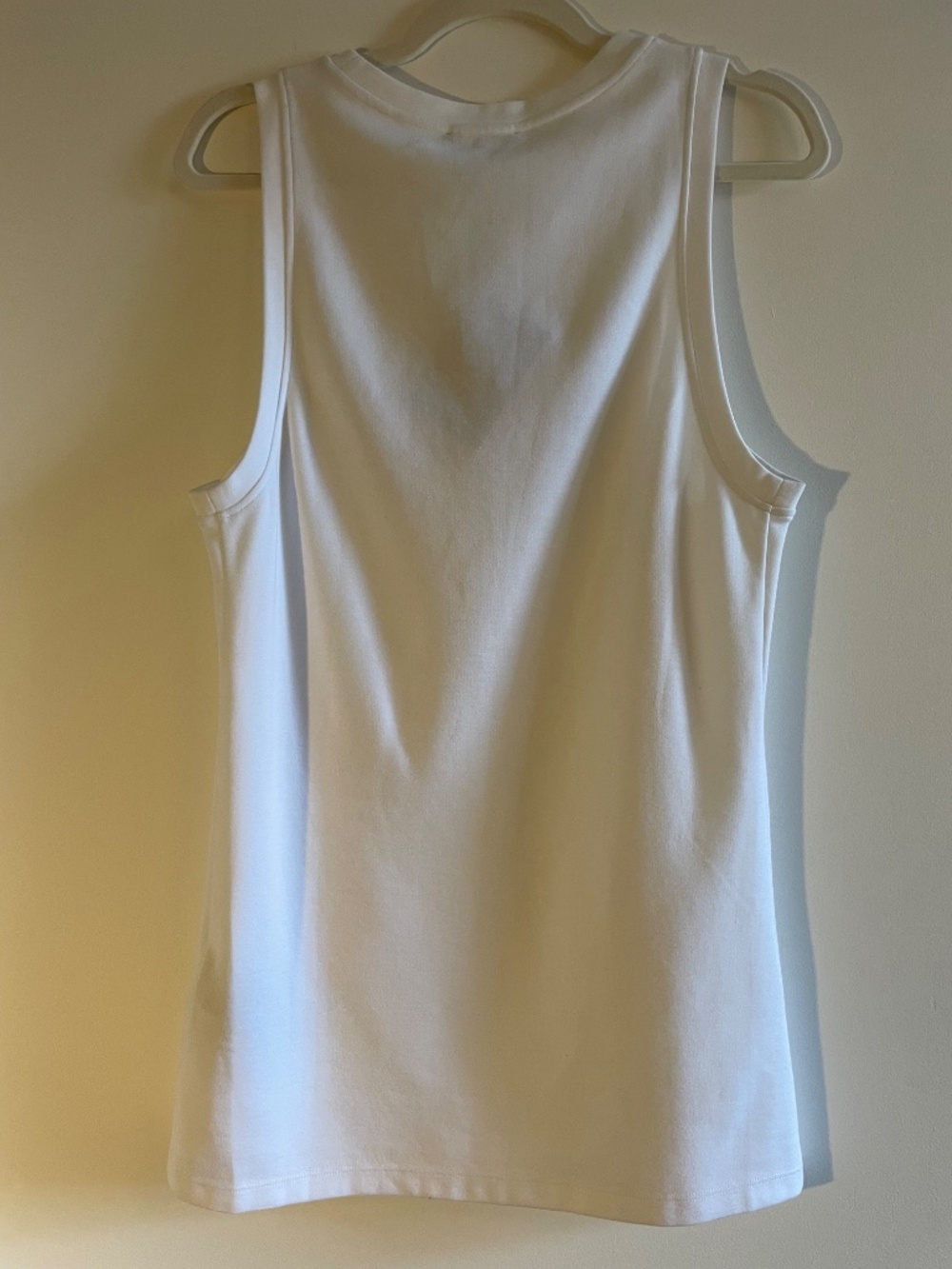 NWT Balmain Paris White Tank Top Size Large Slim Fit PB Labyrinth Logo - Picture 3 of 12